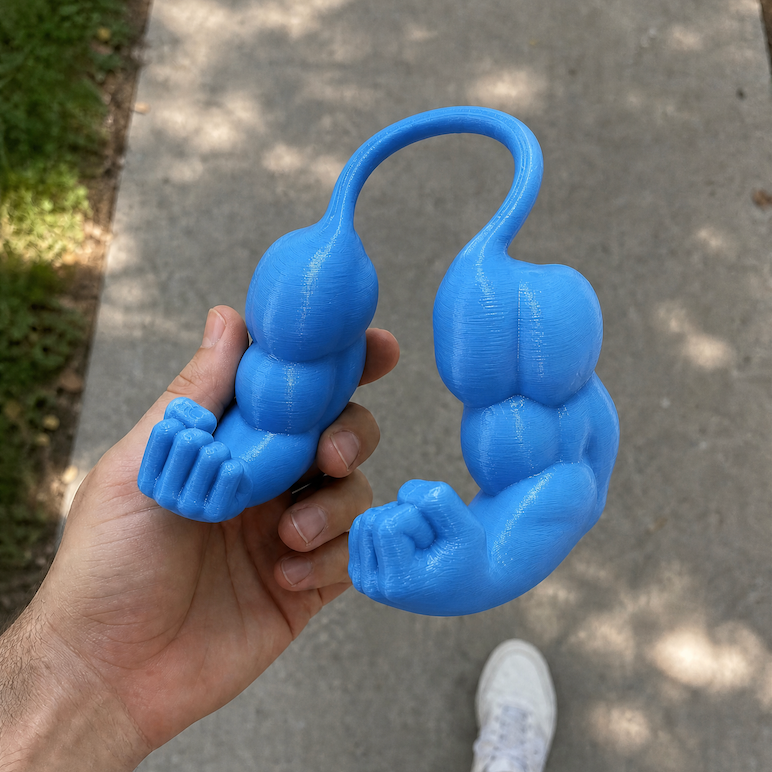 Swole Paws™ Muscle Cat Arms